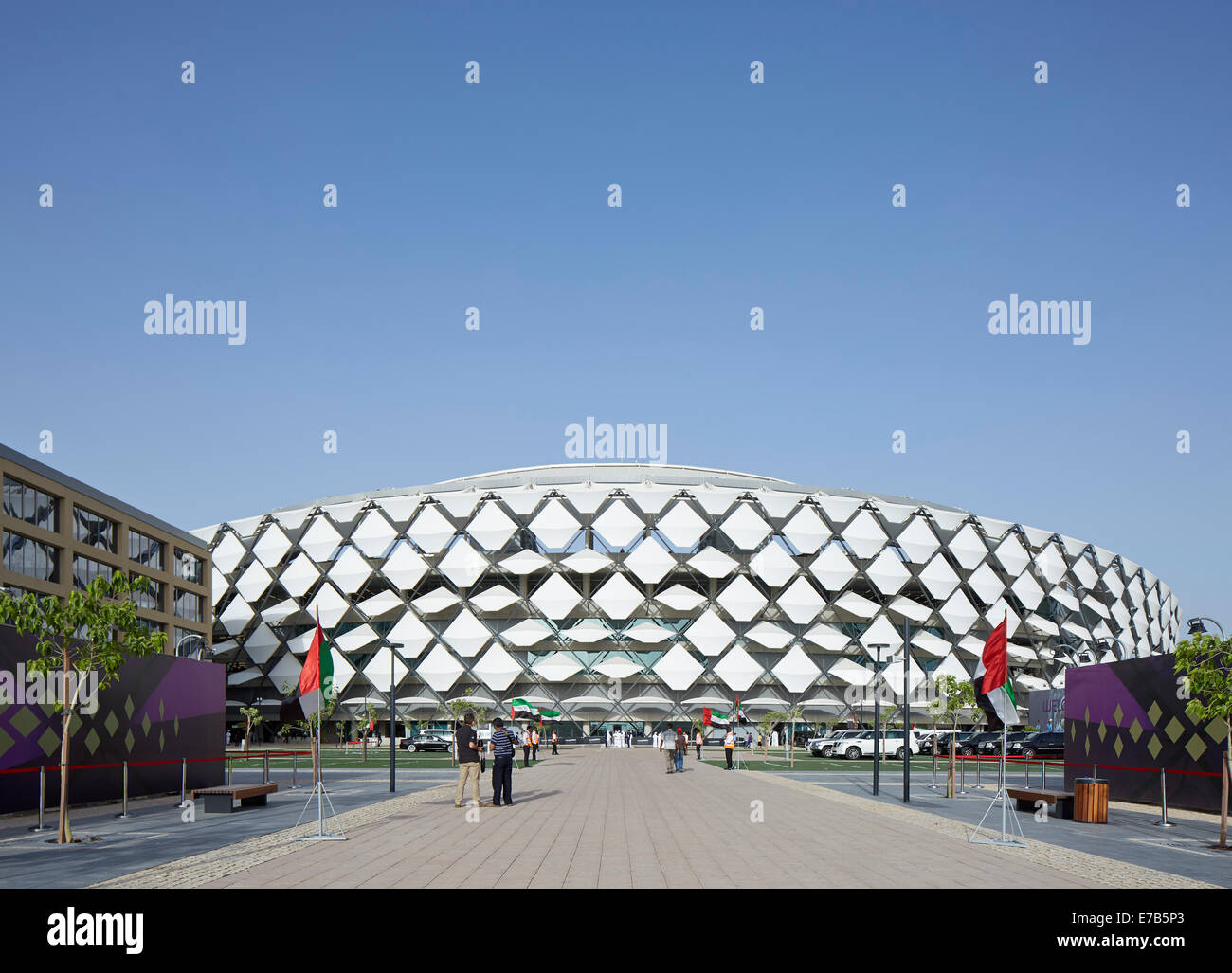 Hazza bin zayed stadium view hires stock photography and images Alamy