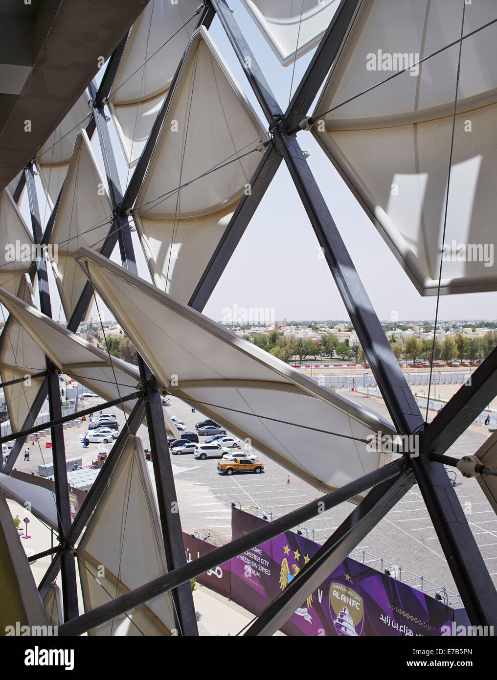 Hazza Bin Zayed Stadium, Al Ain, Al Ain, United Arab Emirates. Architect Pattern Design, 2014