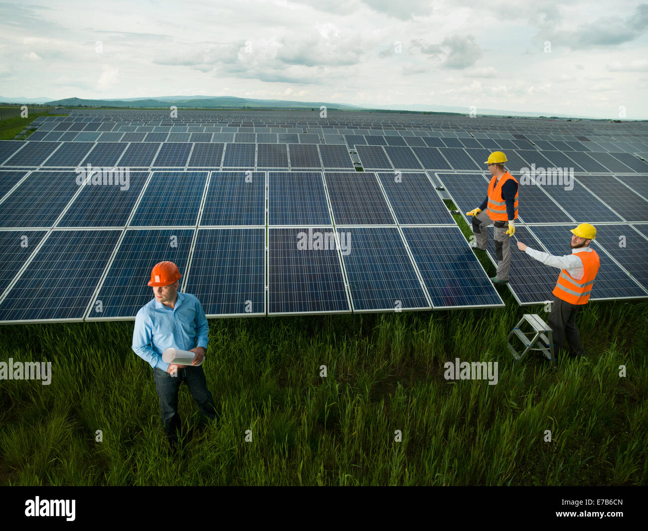 Solar panel inspection hi-res stock photography and images - Alamy
