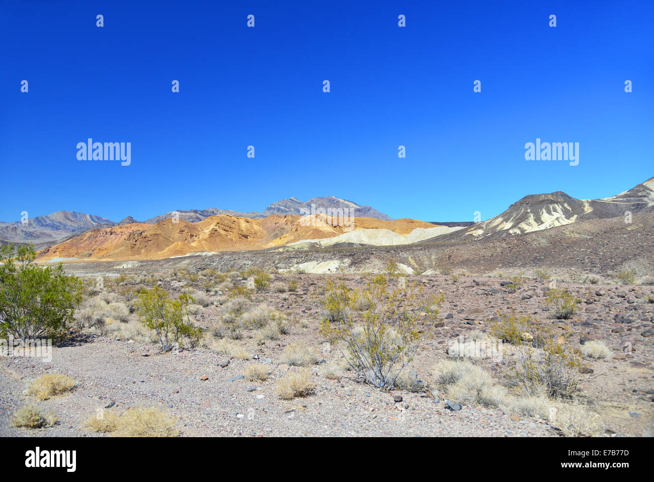 Death Valley National Park, Mojave Desert Stock Photo