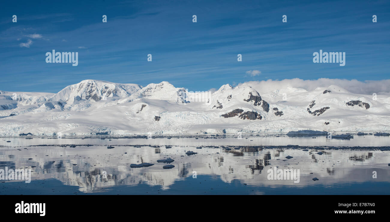 Morning in Antartica Stock Photo