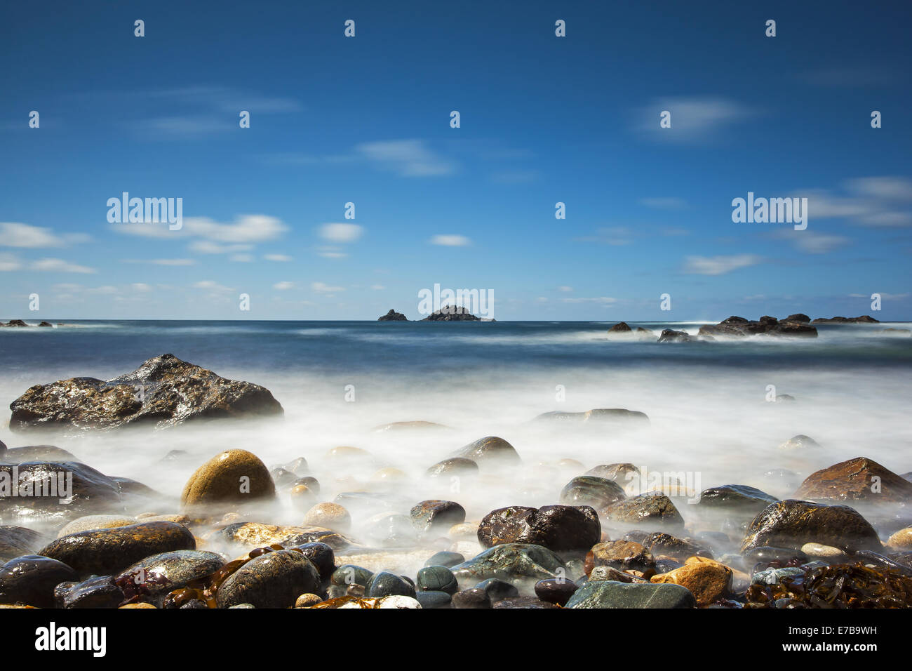 Priest's Cove, Cornwall Stock Photo