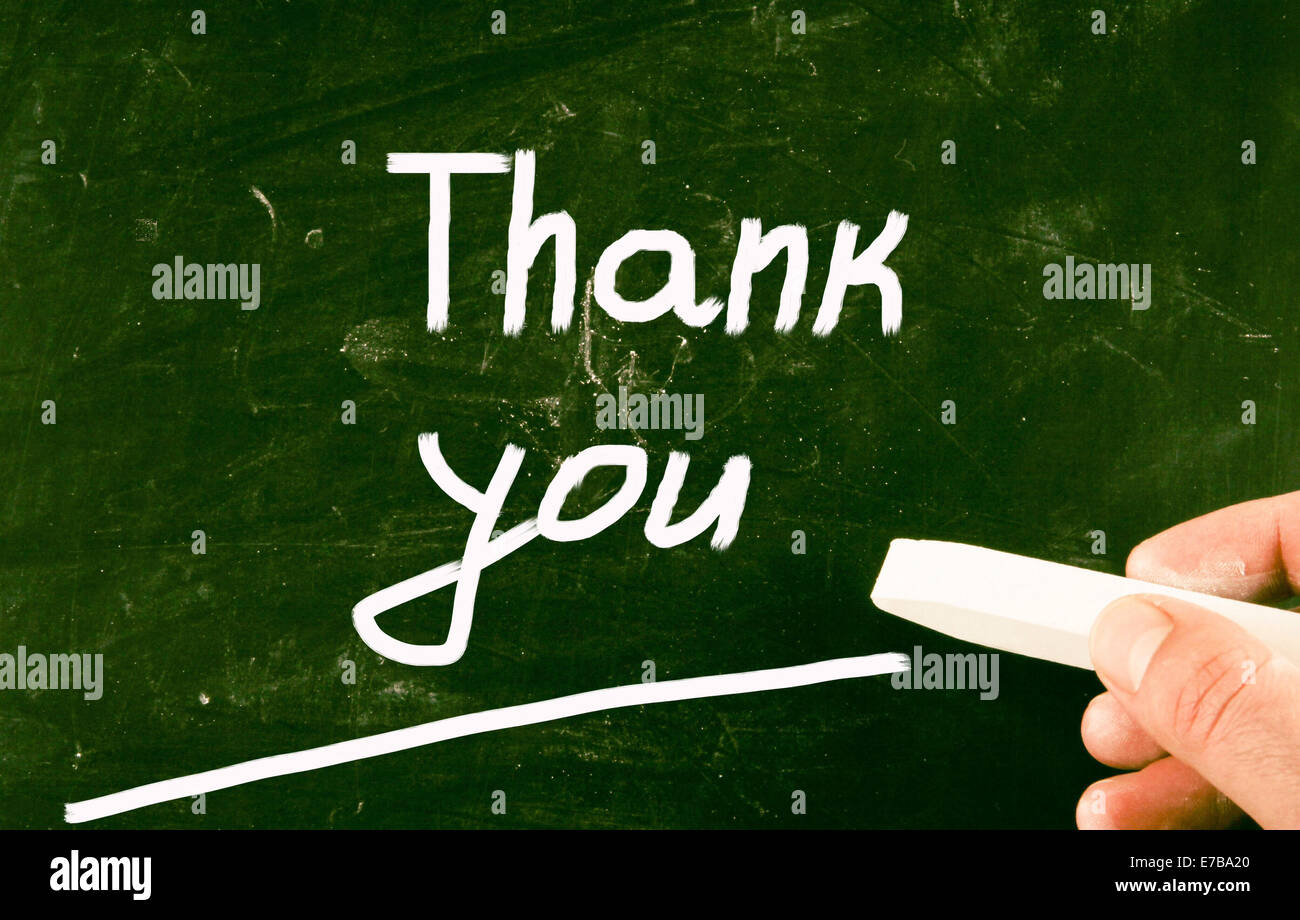 thank you concept Stock Photo - Alamy