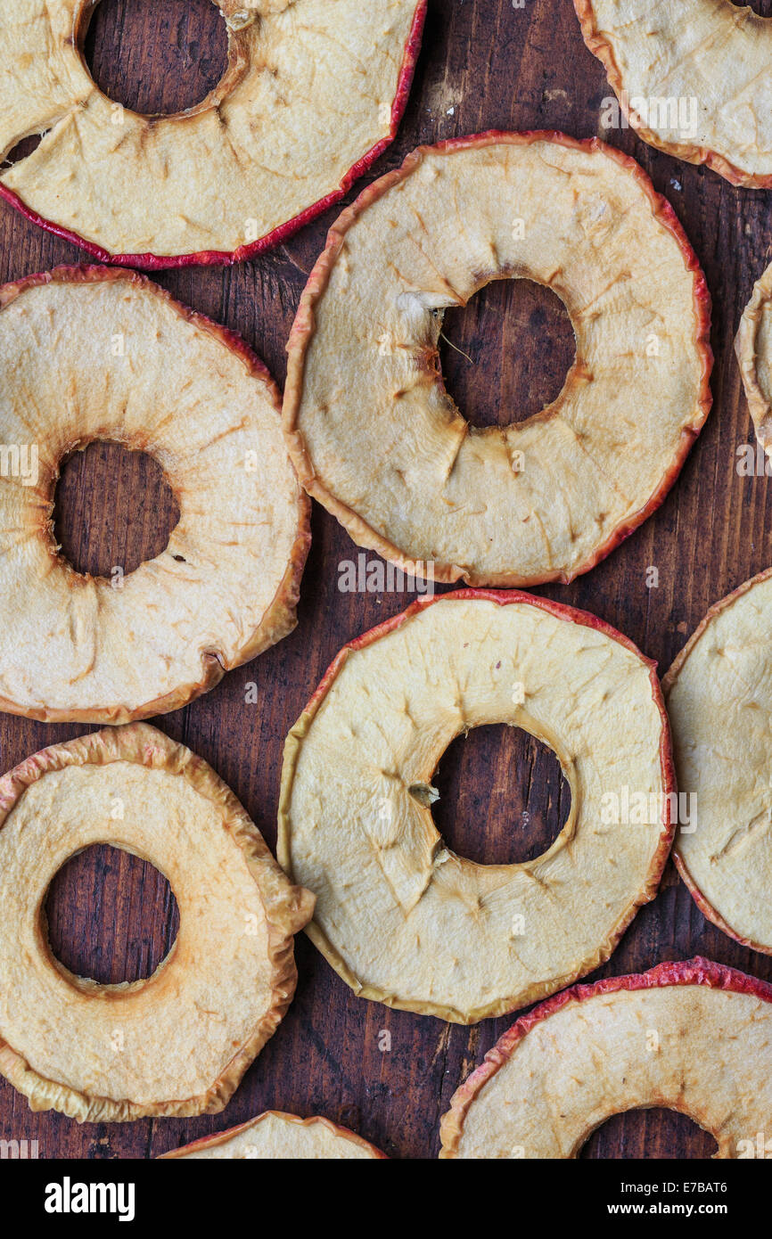 round dried apples Stock Photo Alamy