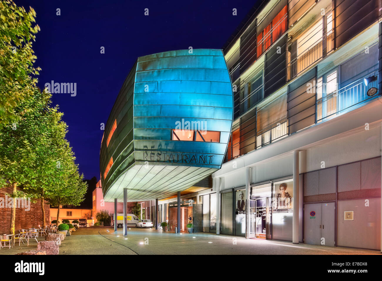 Martinspark Hotel with an extension, Dornbirn, Vorarlberg, Austria ...