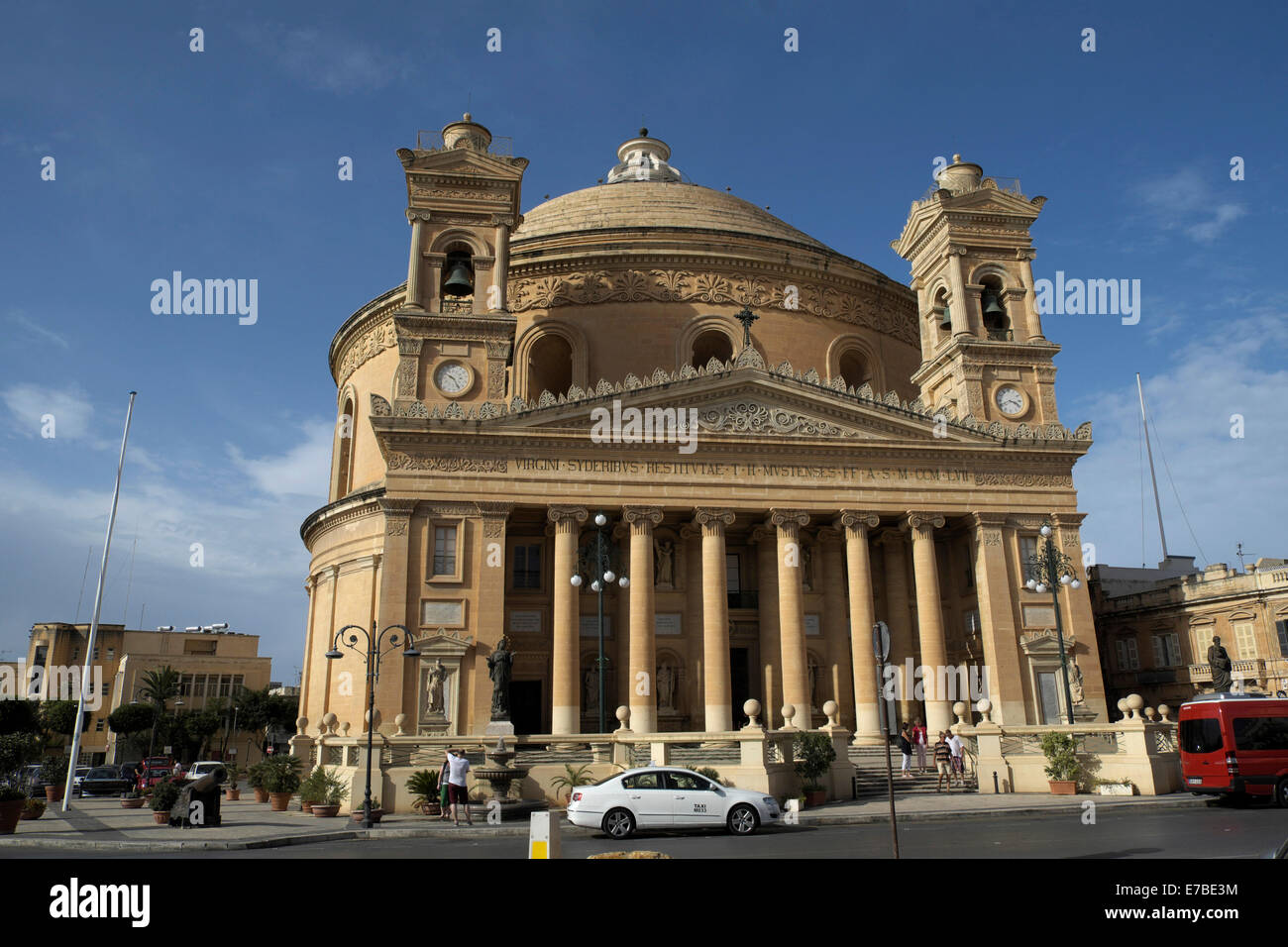 Church of the Assumption of Our Lady or Rotunda of Mosta, Malta Stock Photo