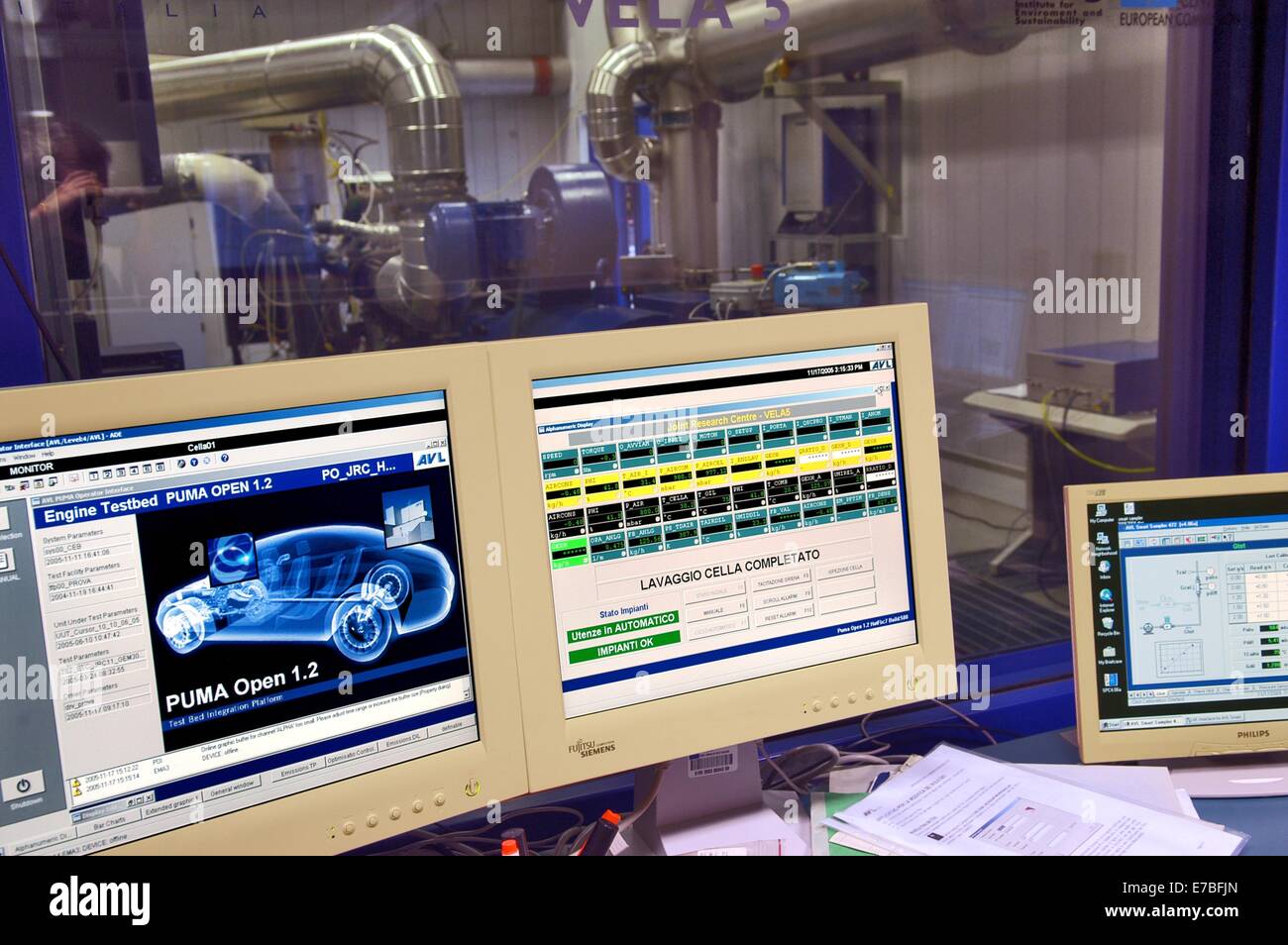 Ispra (Italy), VELA laboratory (Vehicle Emissions Laboratory) for