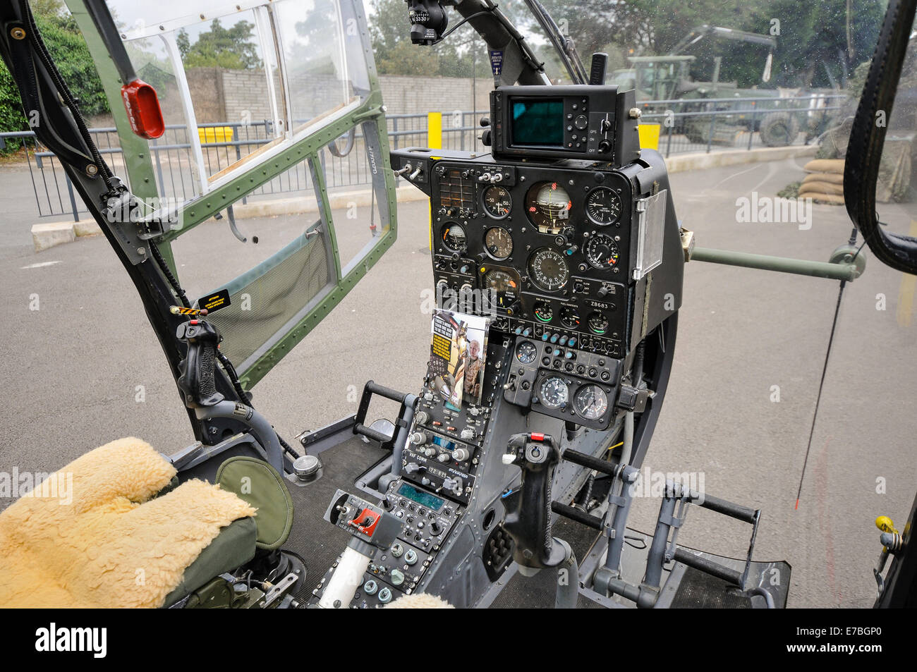 Military Helicopter Interior