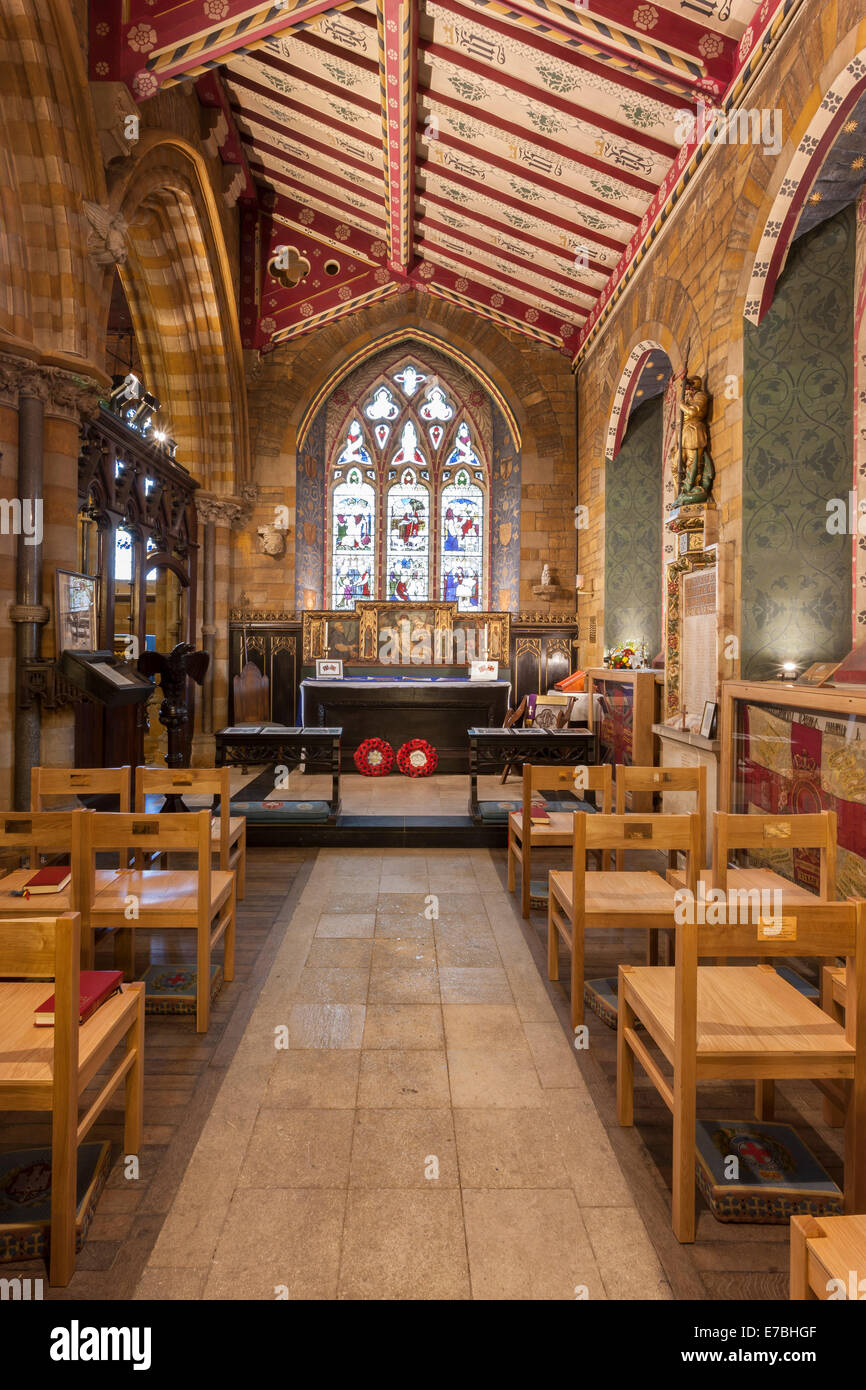 Northampton. UK. 12th September 2014. The Church of the Holy Sepulchre