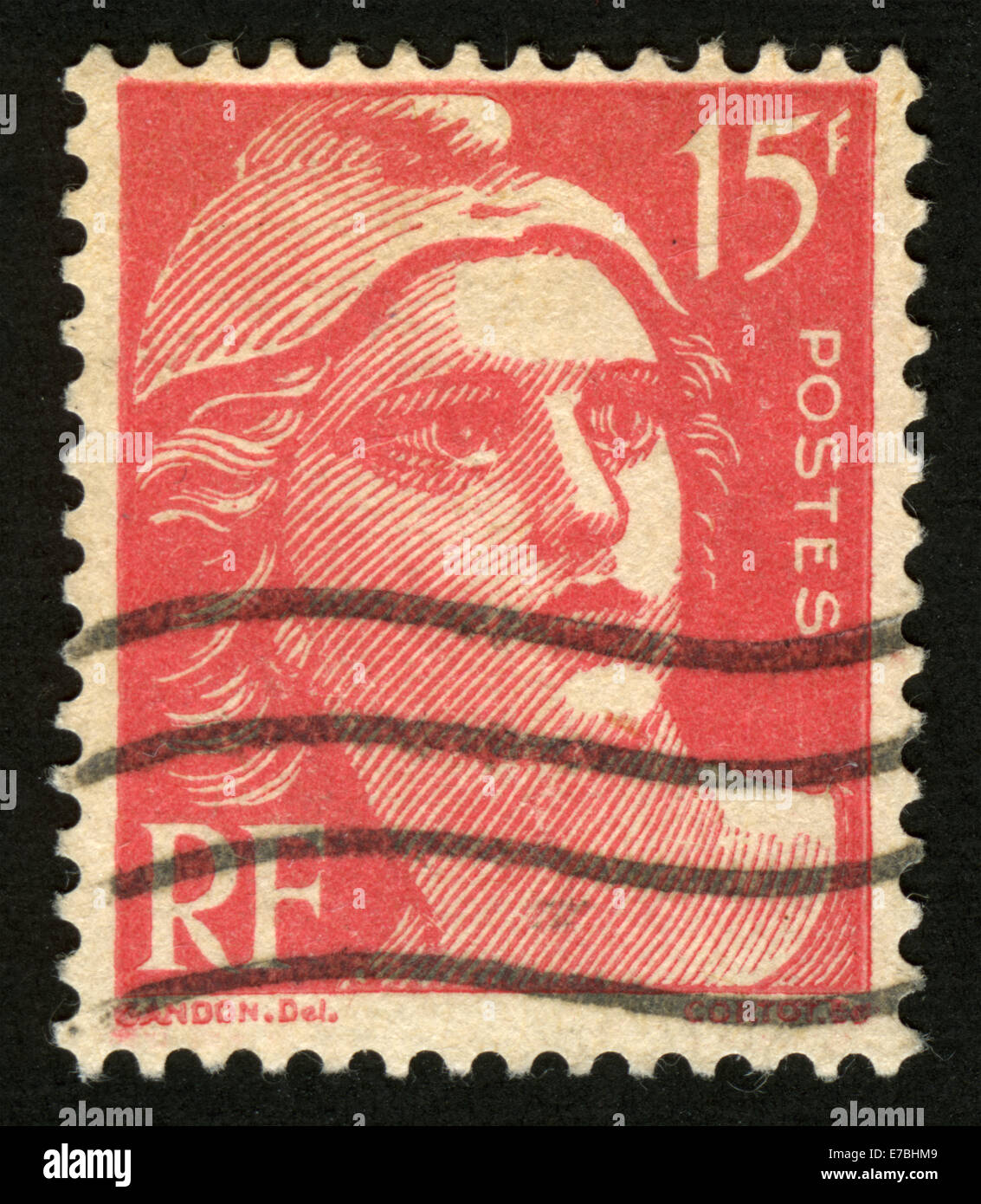 Marianne postage stamp stamps hi-res stock photography and images - Alamy