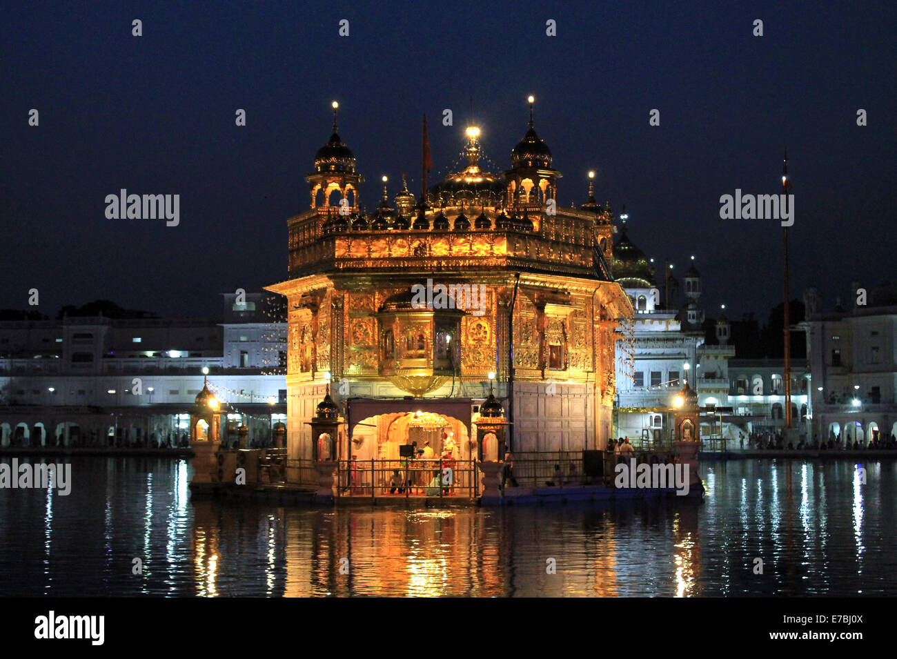 The Golden Temple in Amritsar, India Stock Photo