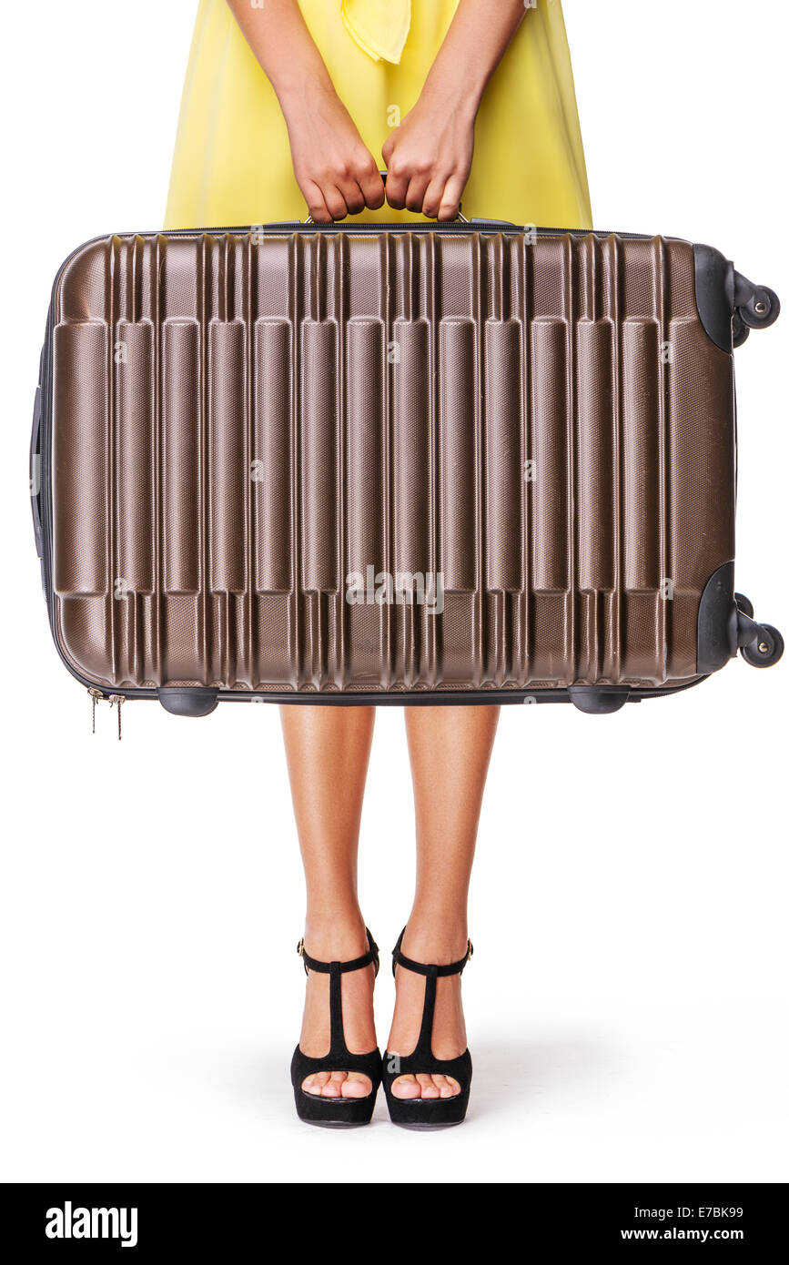 Woman Packing Bag Gym Packing Stuff Stock Photo 1278433009