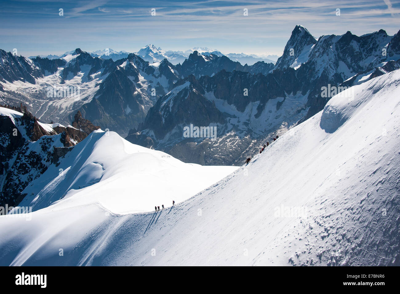 Cable car to aguille du midi hi-res stock photography and images - Alamy