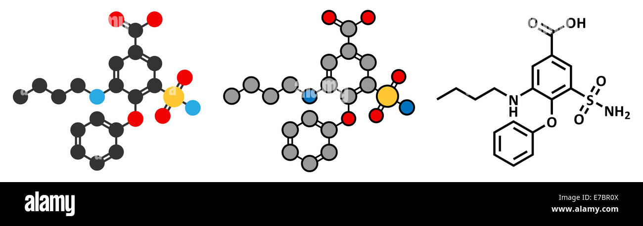 Bumetanide Heart Failure Drug Molecule Loop Diuretic Also Bumetanide Heart Failure Drug Molecule Loop Diuretic Also