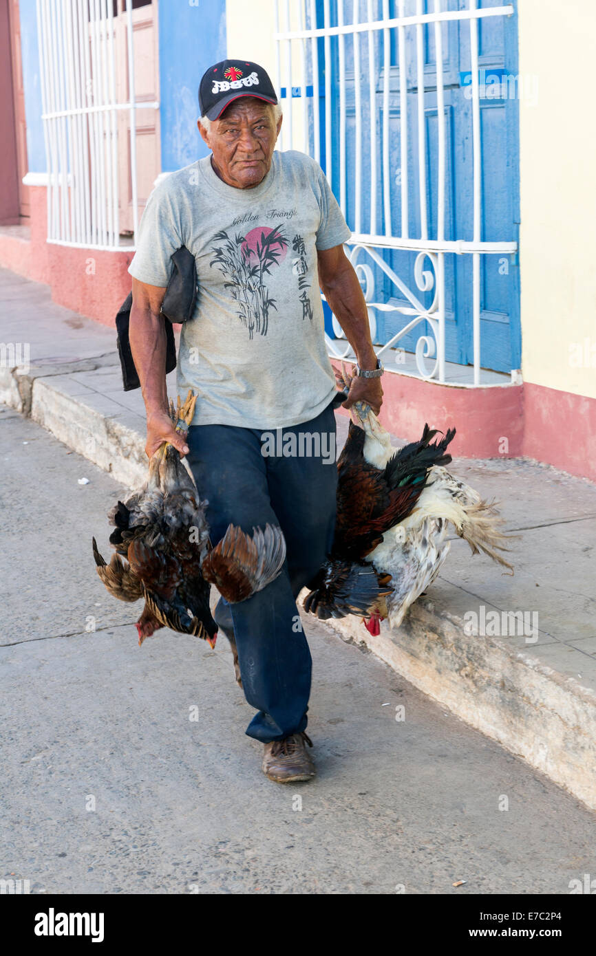 Chicken man hires stock photography and images Alamy