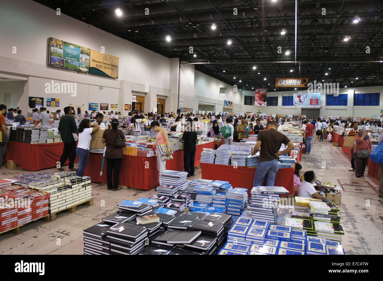 largest book sale in Malaysia Stock Photo Alamy