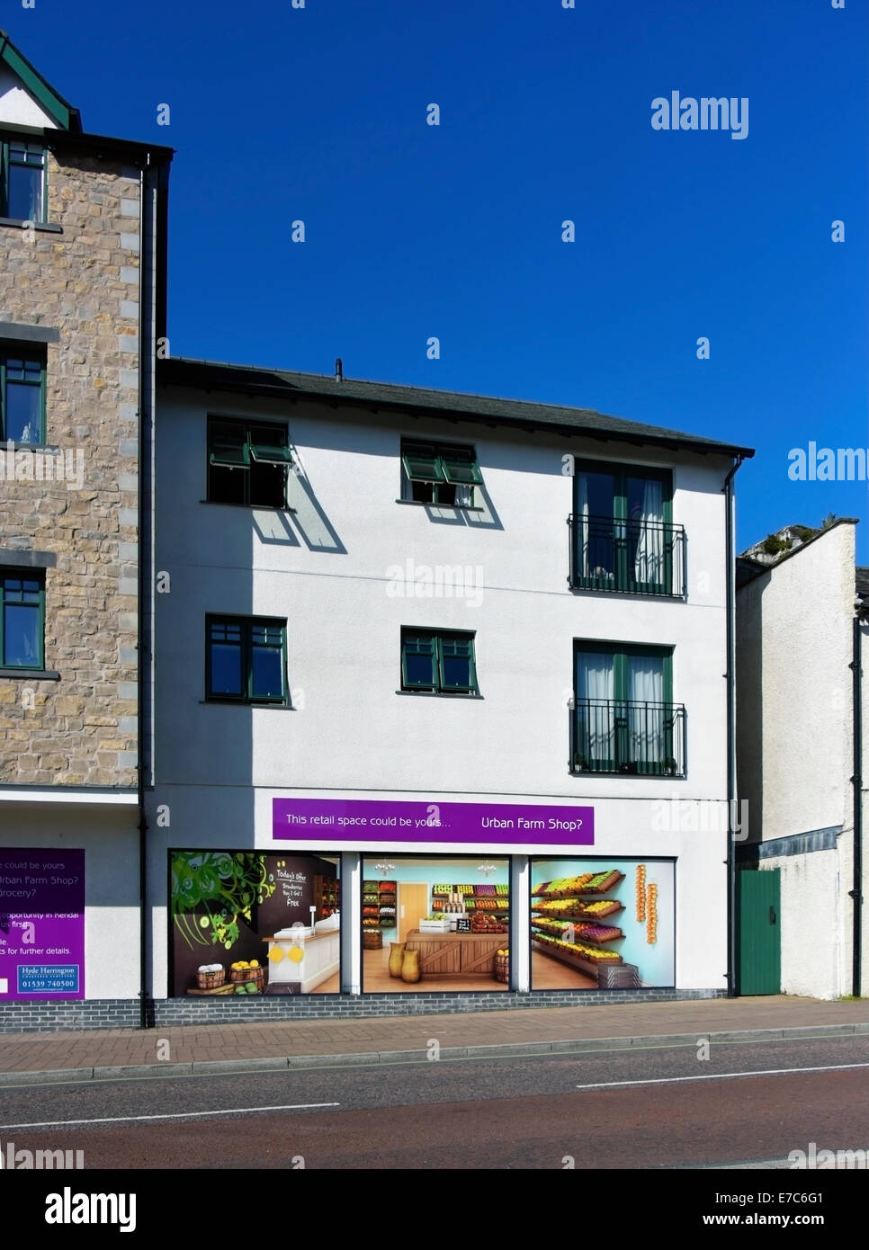 False shop window displays. Kirkland, Kendal, Cumbria, England, United Kingdom, Europe. Stock Photo