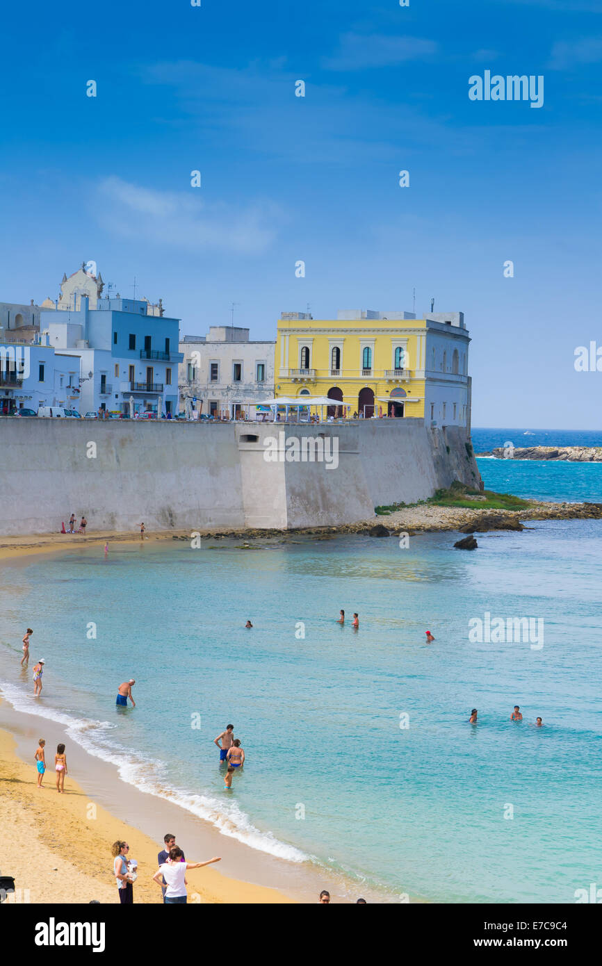 Gallipoli beach Stock Photo