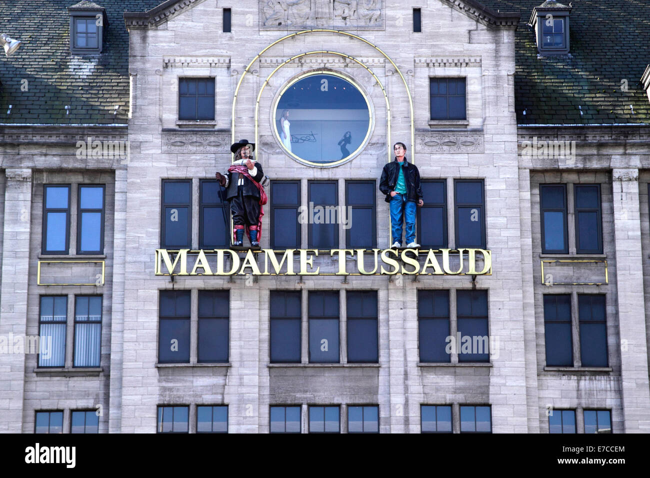 Madame Tussaud Wax Museum Dam Square Amsterdam Stock Photo