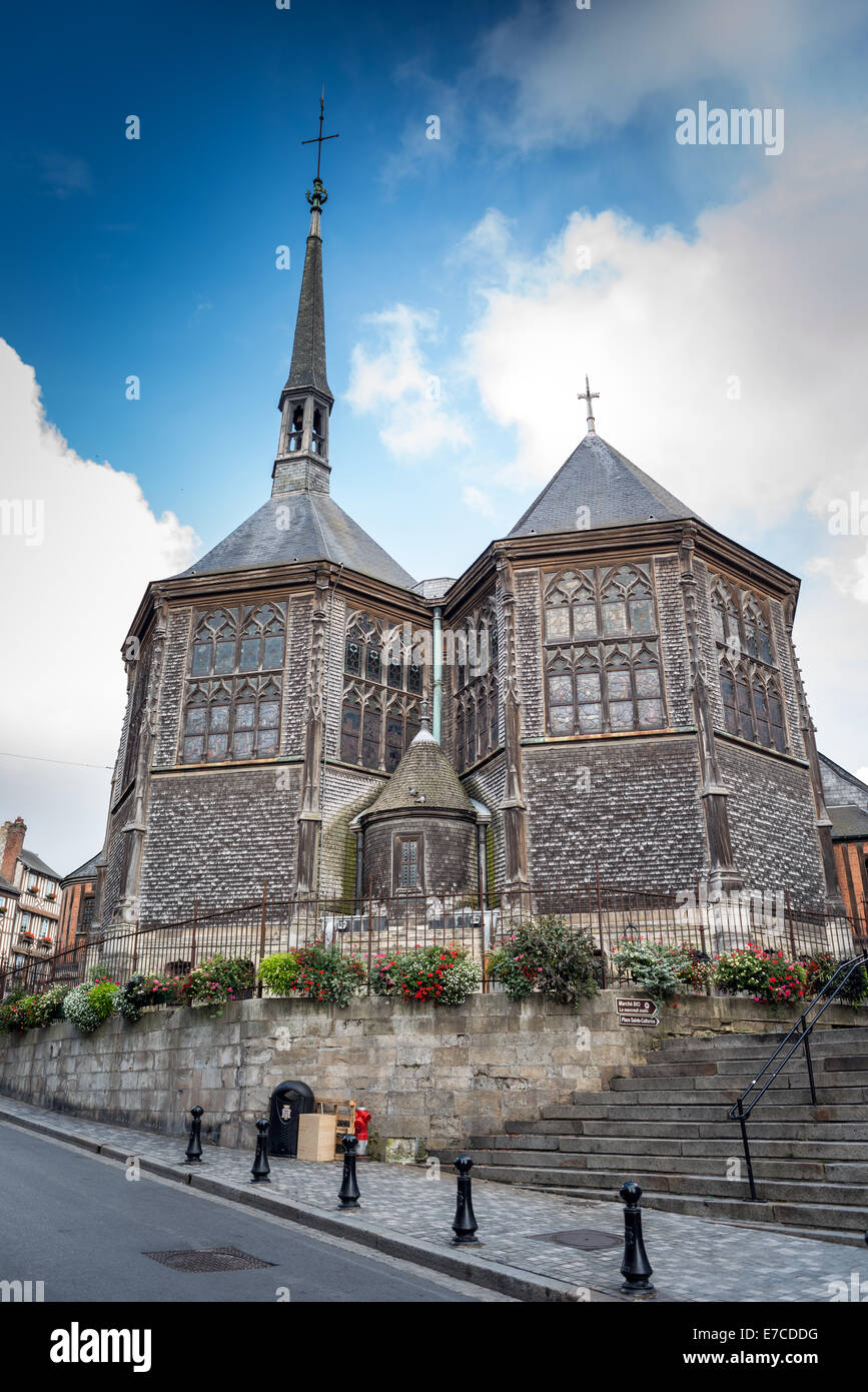 Saint Catherine church Honfleur Normandy France Stock Photo Alamy