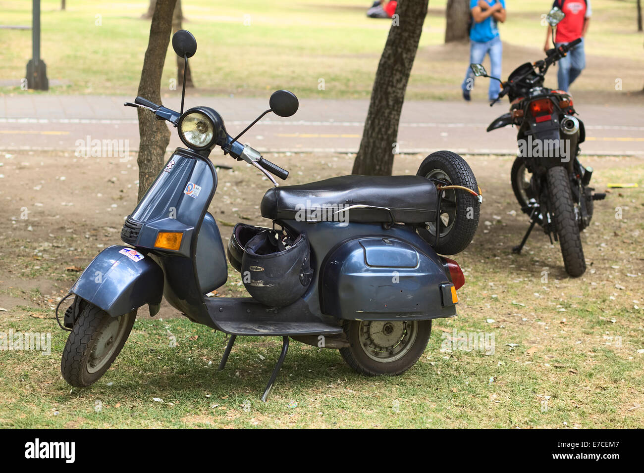 Bajaj scooter hi-res stock photography and images - Alamy