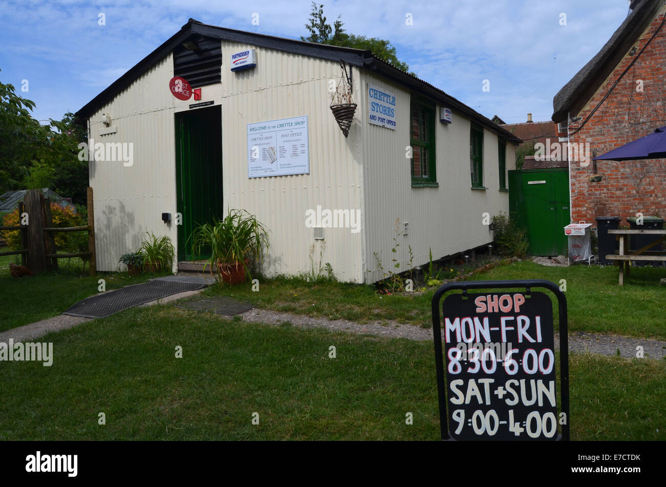 Chettle stores and post office, Wiltshire UK 2014 Stock Photo Alamy