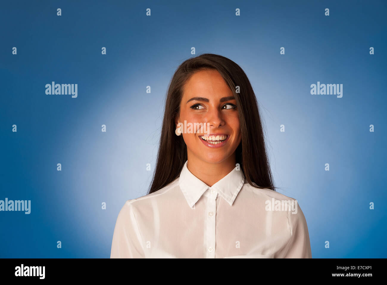 portrait of Beautiful hispanic business woman Stock Photo - Alamy