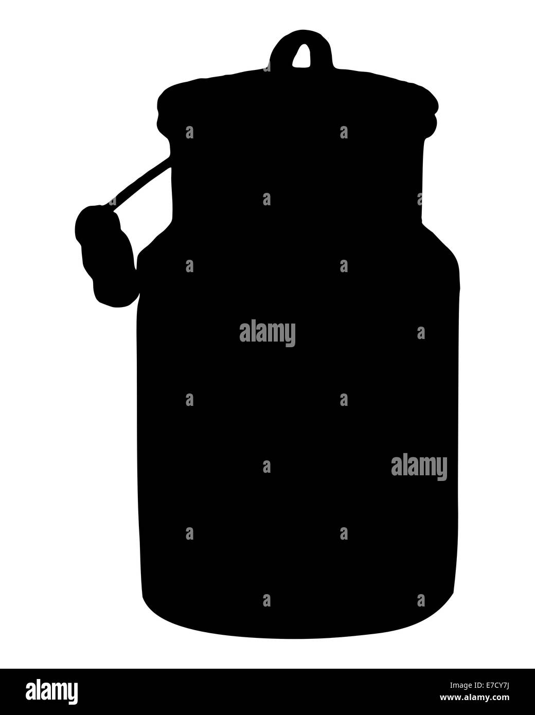 Old milk can Stock Photo - Alamy