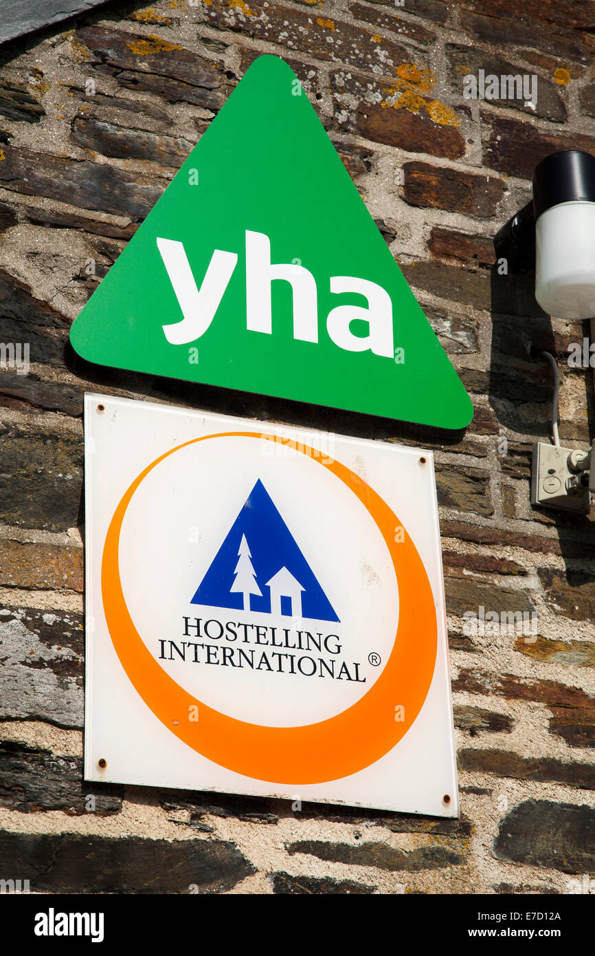 Youth Hostel Association in Boscastle, Cornwall, England