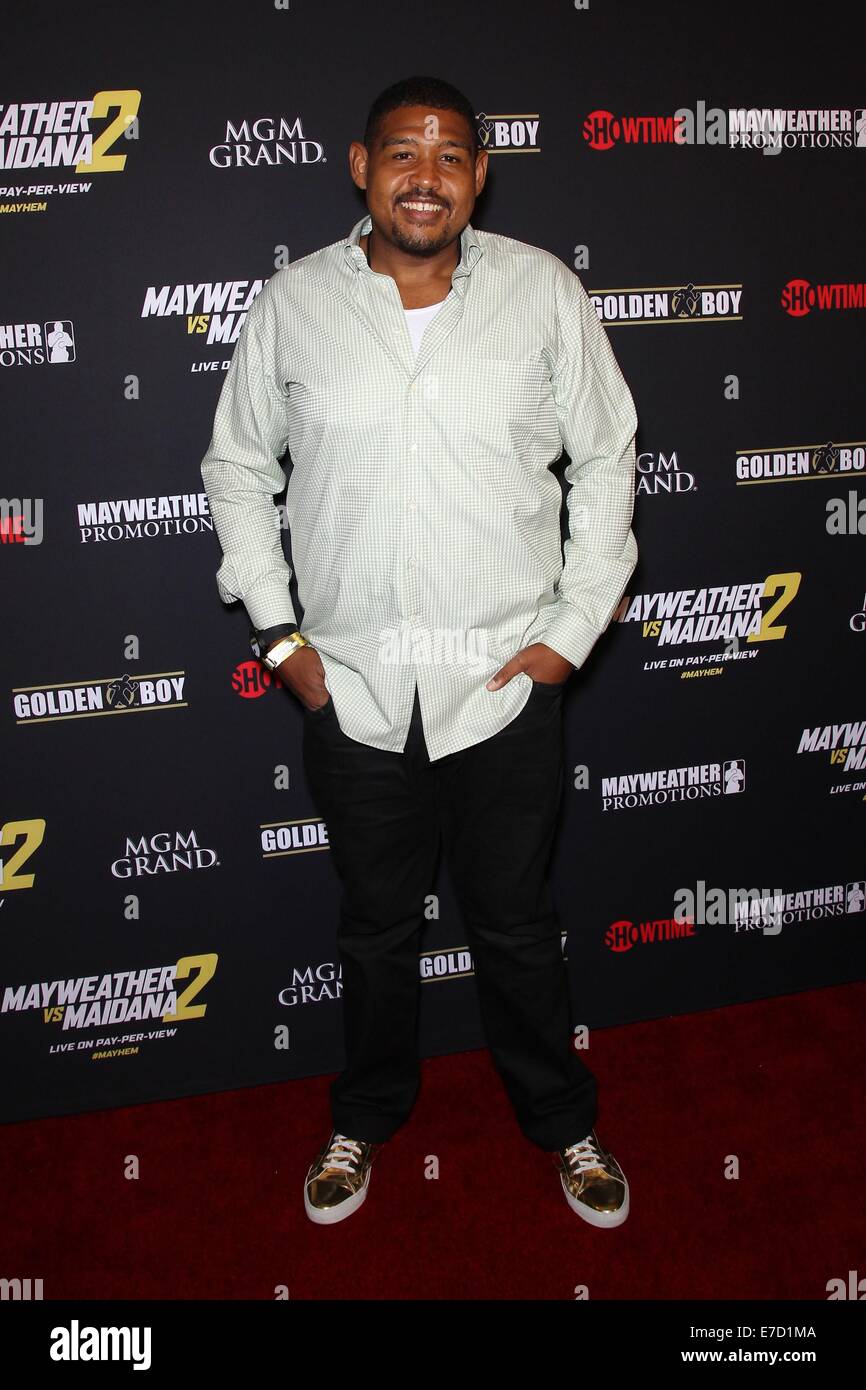 Las Vegas, NV, USA. 13th Sep, 2014. Omar Miller at arrivals for VIP Pre-Fight Party for MAYHEM: Mayweather VS. Maidana 2, MGM Grand Garden Arena, Las Vegas, NV September 13, 2014. © James Atoa/Everett Collection/Alamy Live News Stock Photo