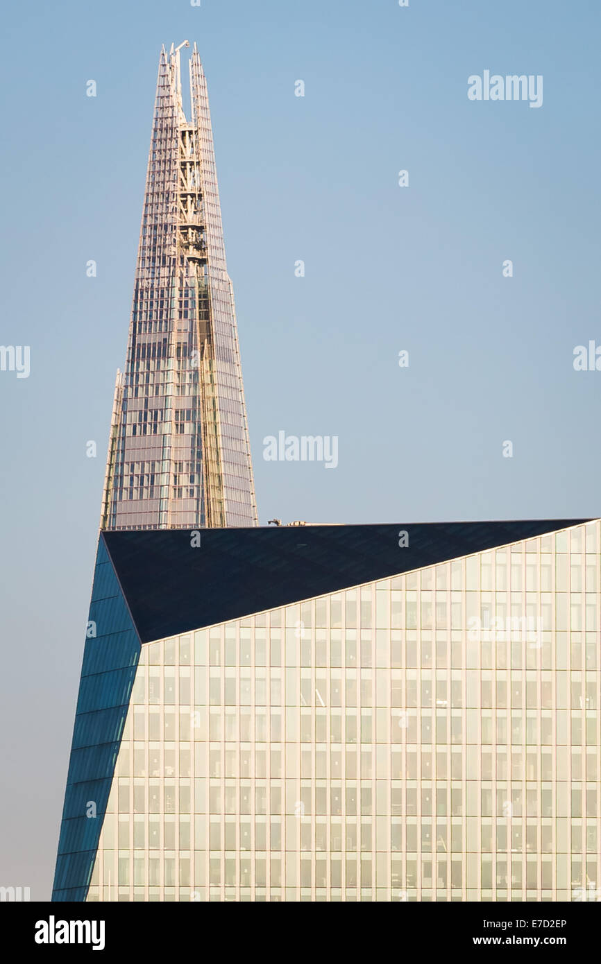 London, UK. 12th Aug, 2014.  The Shard Building 2014 © Guy Corbishley/Alamy Live News Stock Photo