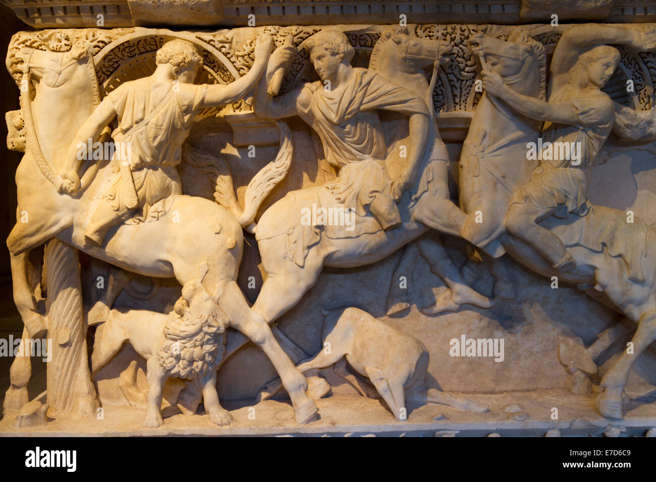 A Sarcophagus Stock Photo Alamy