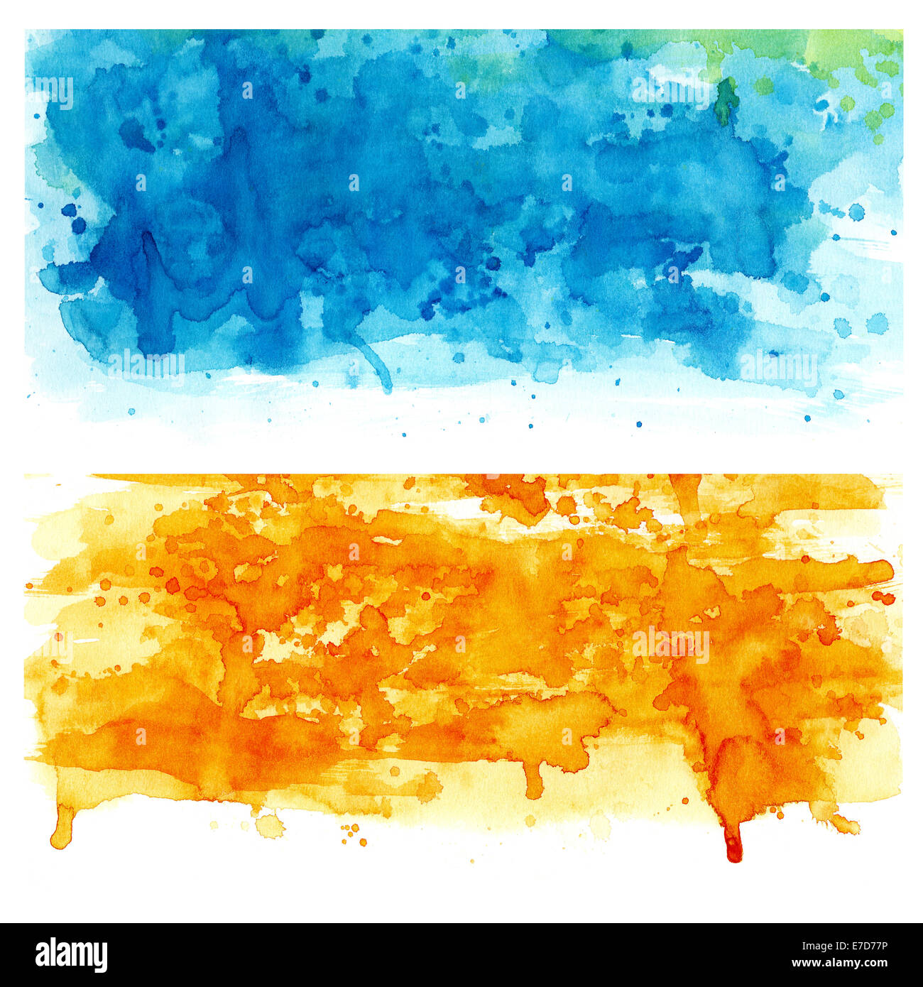 Watercolor splash design Stock Photo Alamy