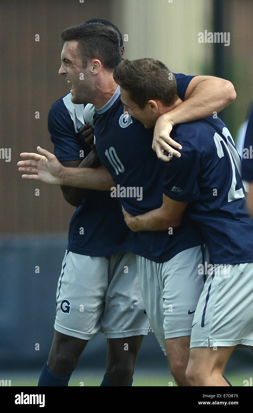 Washington, DC, USA. 14th Sep, 2014. 20140914 - Georgetown forward ...