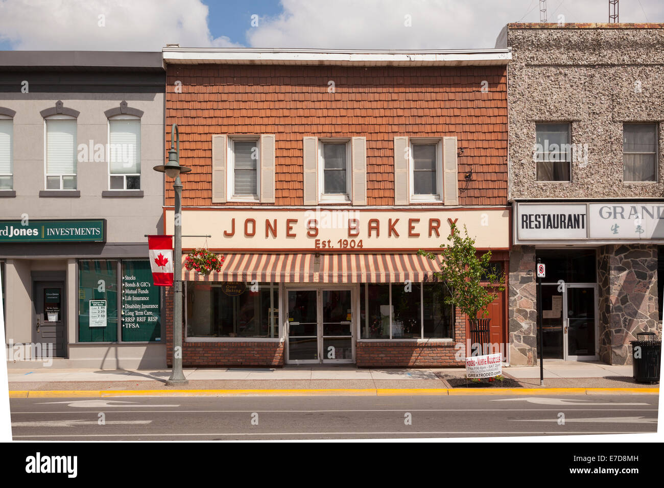 Jones Bakery in downtown Caledonia, Ontario, Canada Stock Photo Alamy