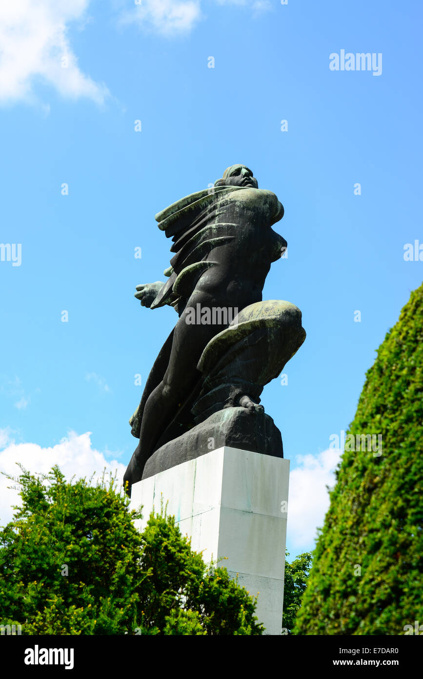 France monument at Kalemegdan Park in Belgrade Serbia Stock Photo