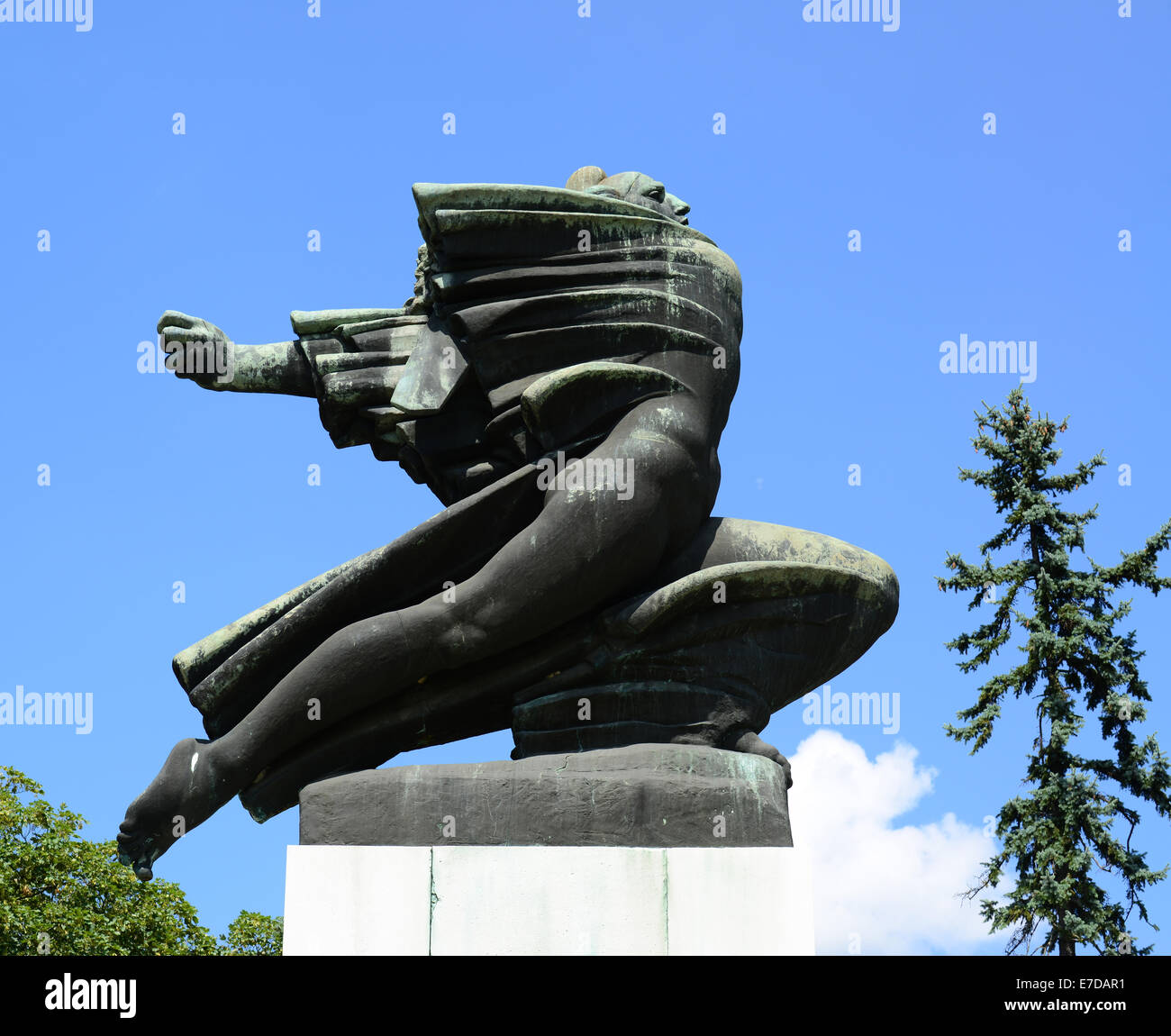 France monument at Kalemegdan Park in Belgrade Serbia Stock Photo