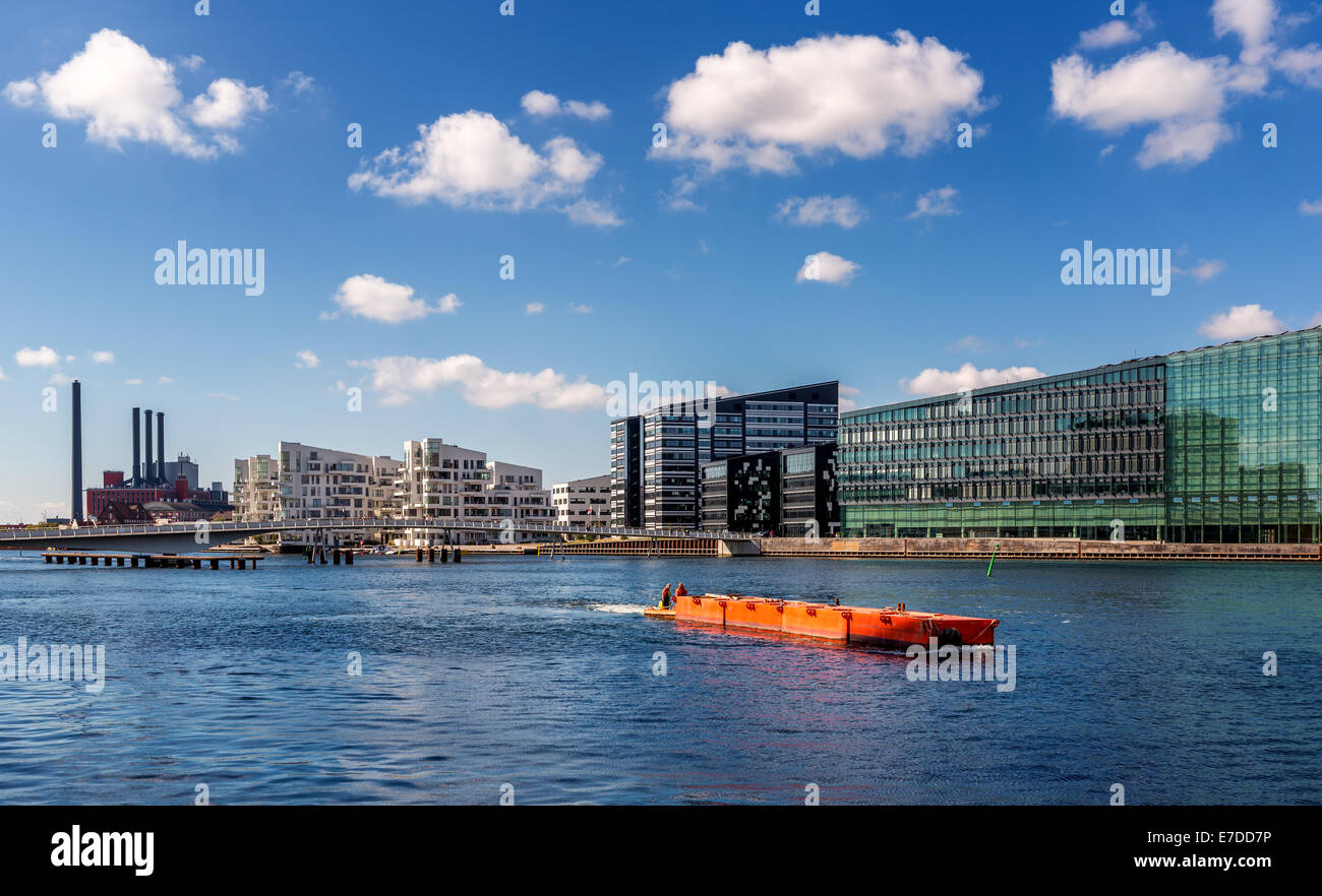 Modern city apartments and office buildings along Copenhagen Harbour Stock  Photo - Alamy