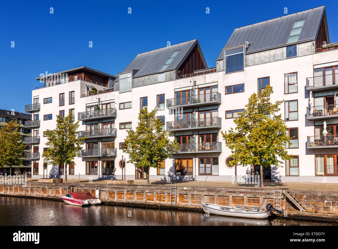 Modern apartments in Copenhagen, Hammershøj Kaj, Christanshavn