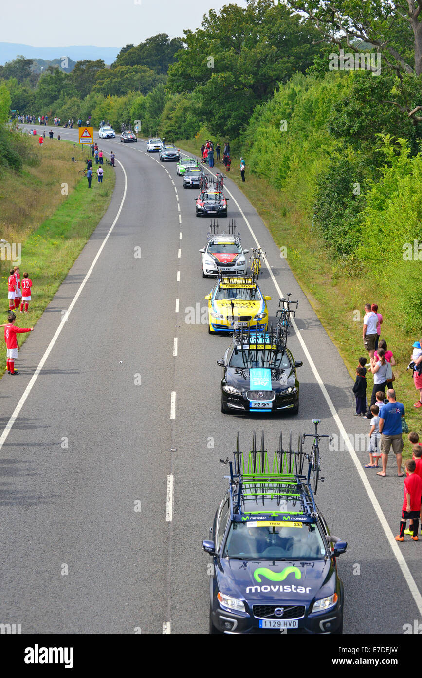 Cycling, Tour Of Britain Stage 7 Billingshurst Stock Photo