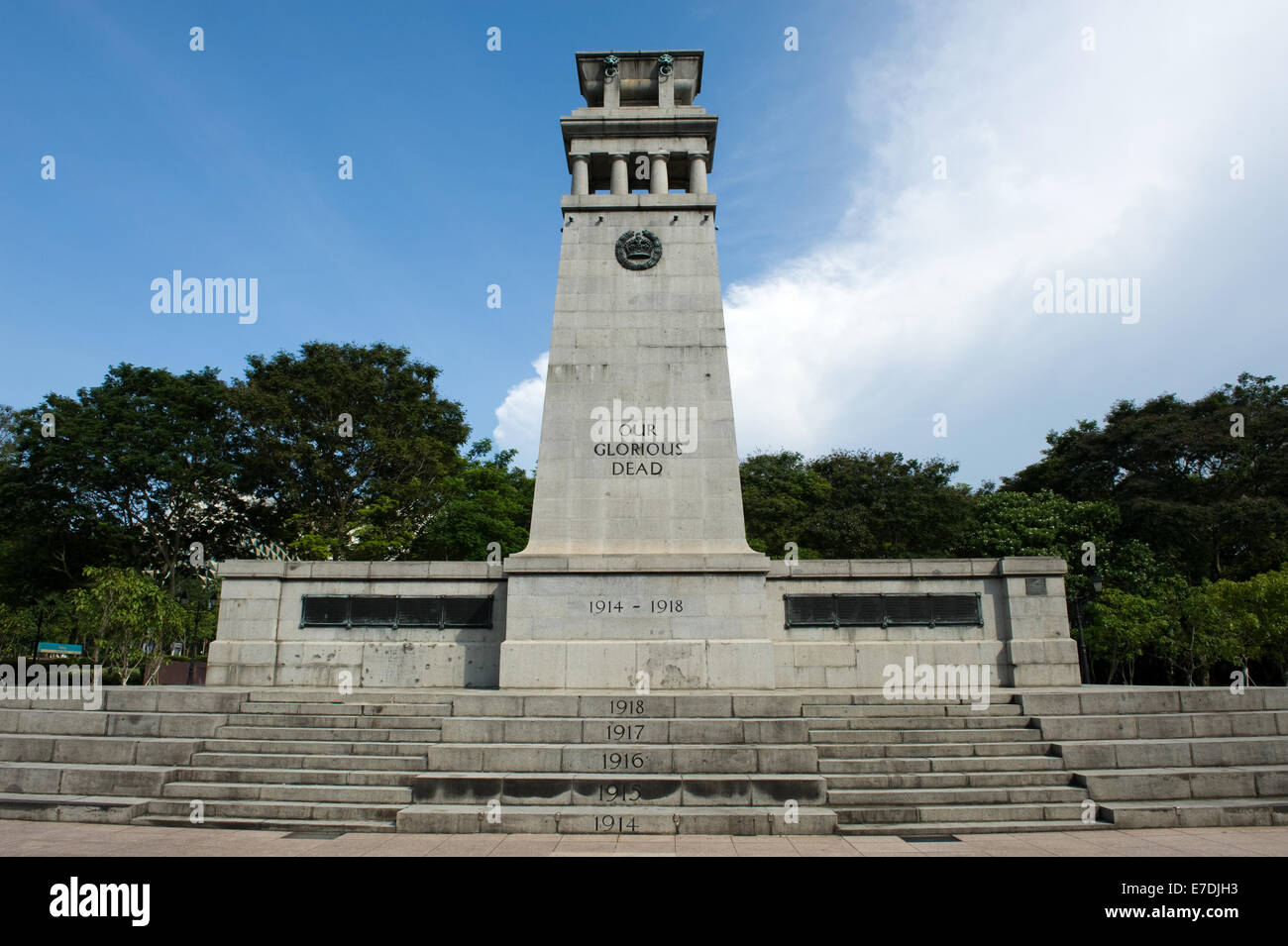 Singapore, Republic of Singapore, War Memorial Stock Photo