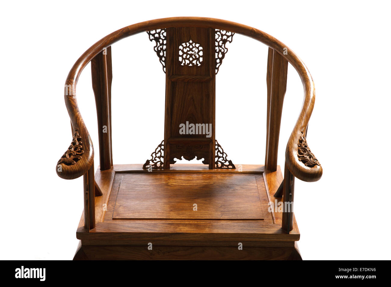 Closeup of Chinese traditional chair Stock Photo Alamy