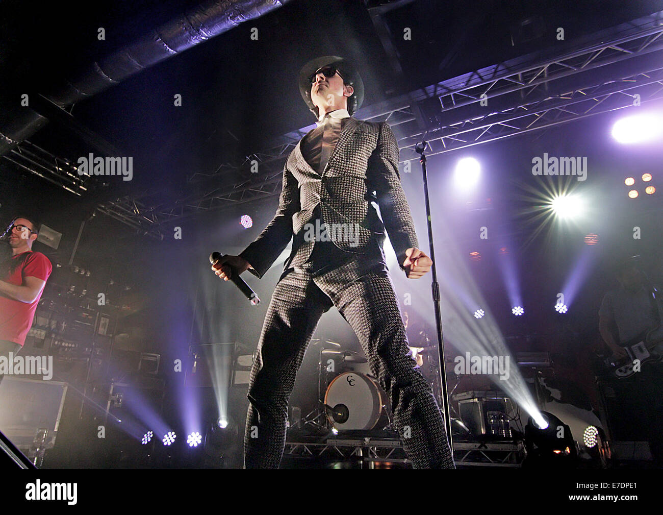 Maximolive Maximo Park performing live on stage at Liverpool O2 Academy Featuring ...