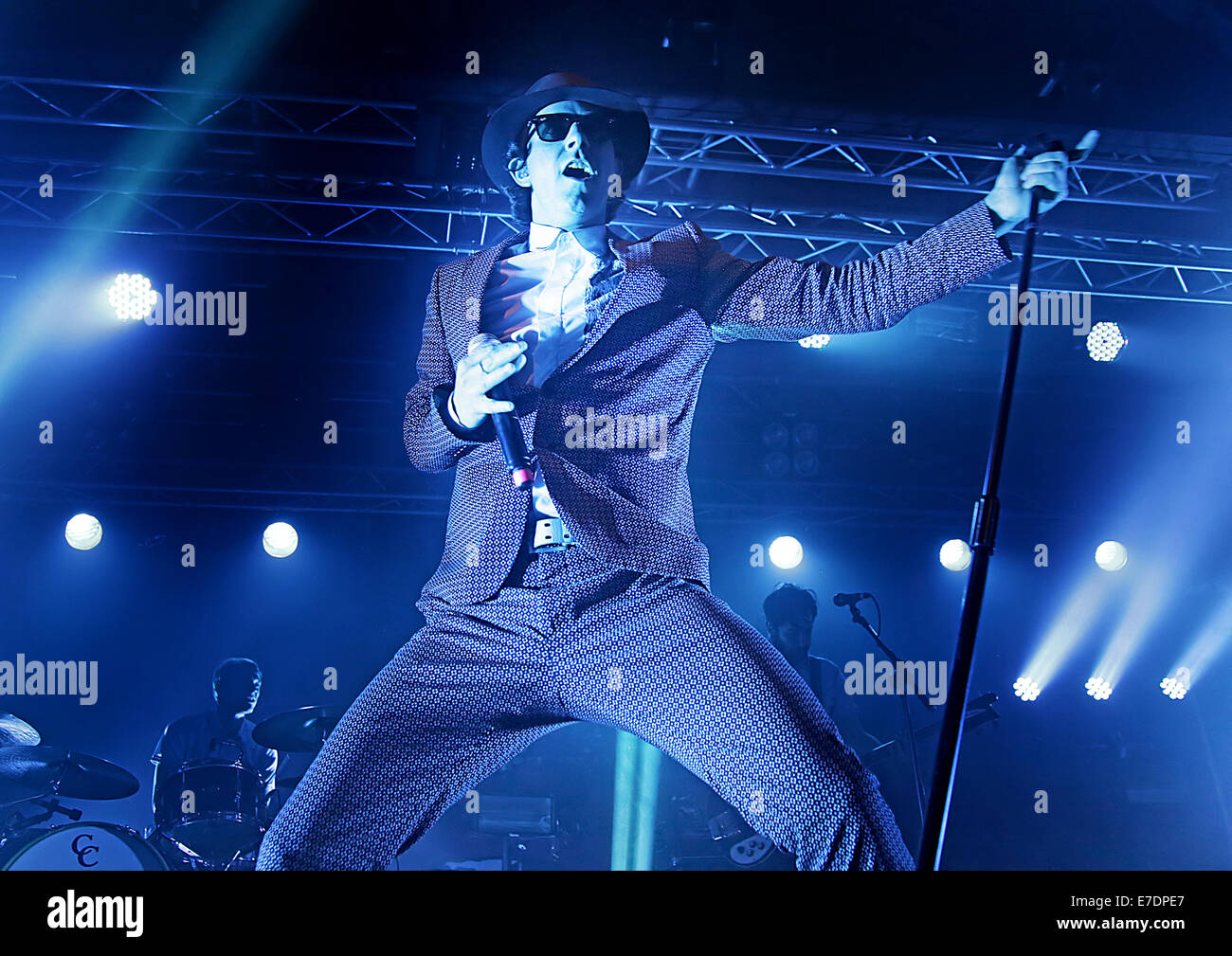Maximolive Maximo Park performing live on stage at Liverpool O2 Academy Featuring ...