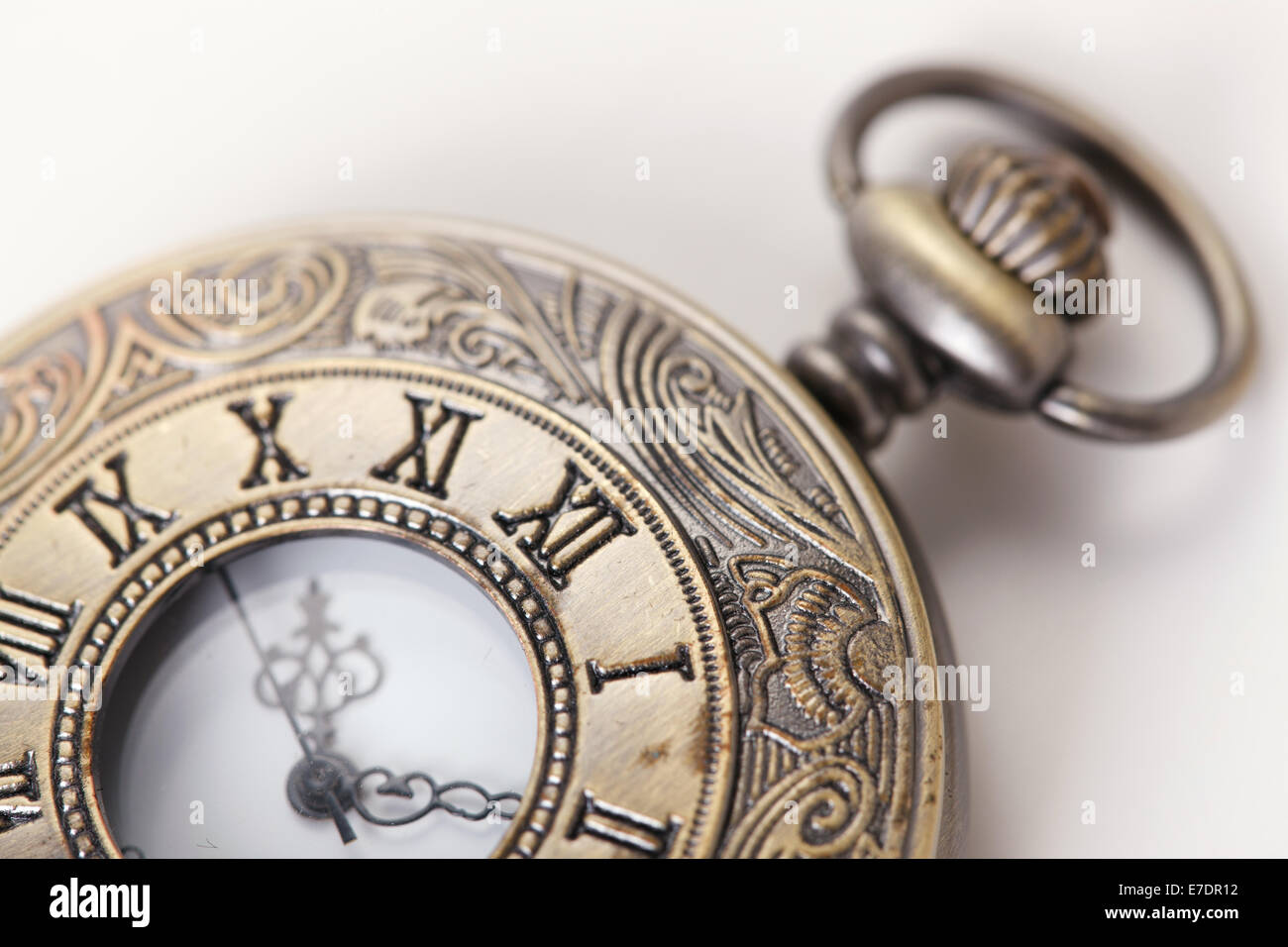 Close-up of pocket watch Stock Photo
