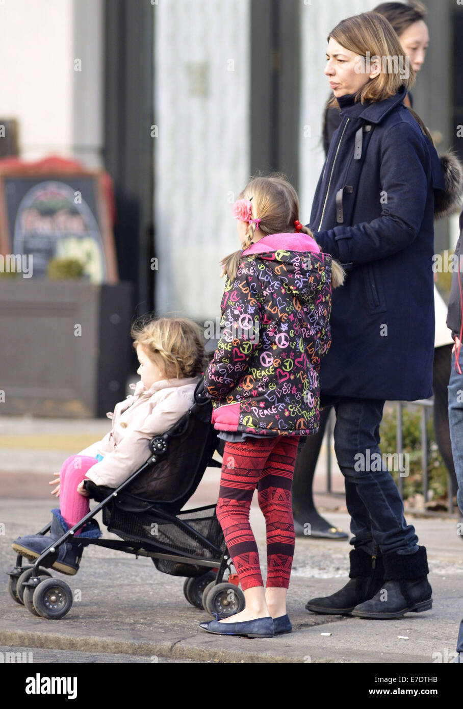 Francis Ford Coppola with wife and daughter Sofia Coppola – Stock