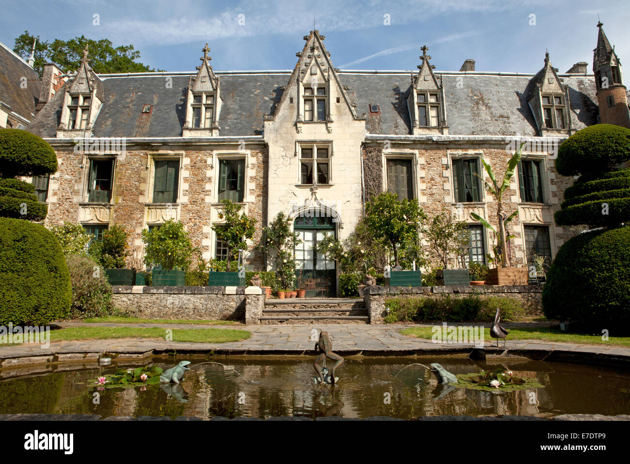 Chateau le Pin, Anjou, Loire Valley, France Stock Photo Alamy