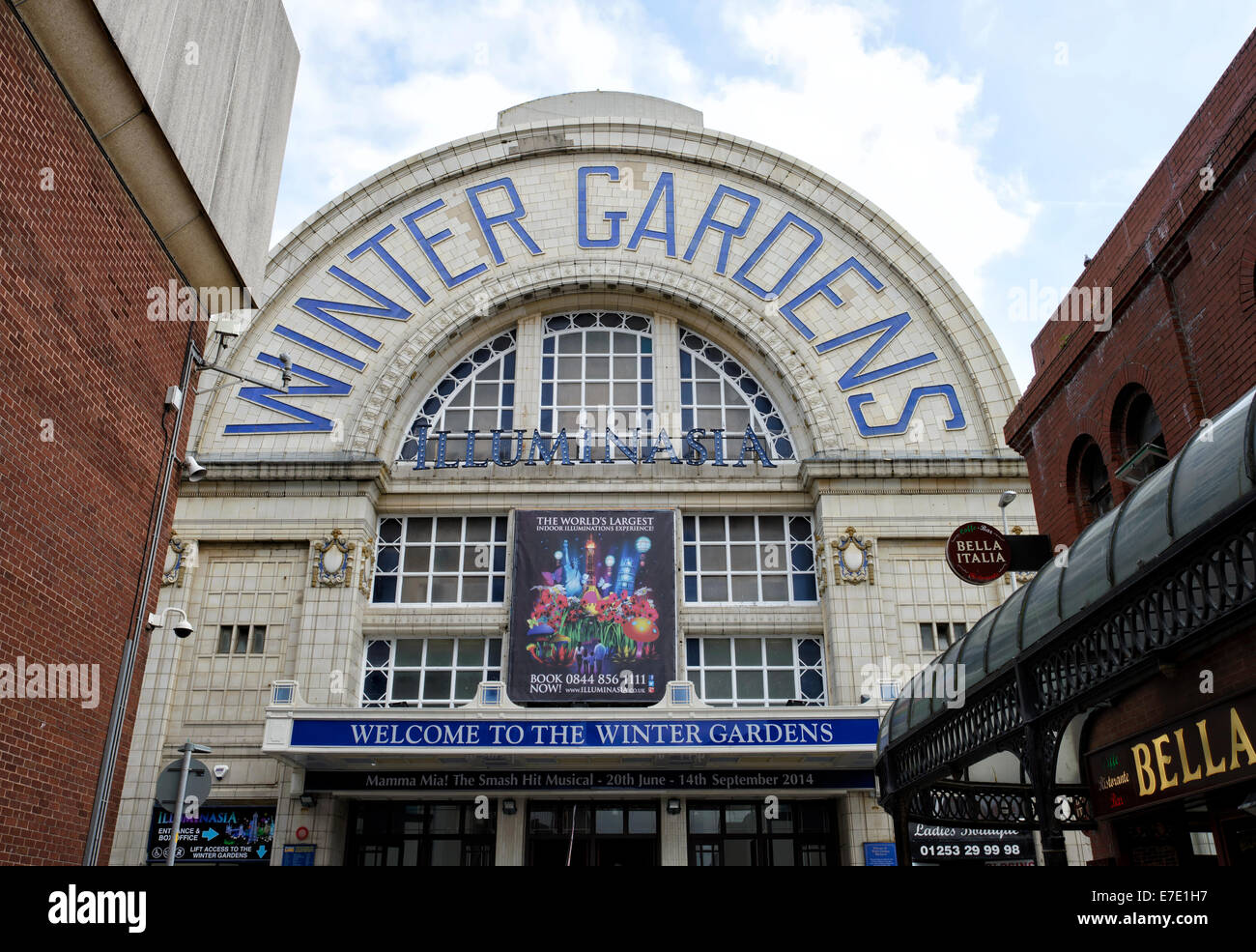 At the winter gardens in blackpool hires stock photography and images