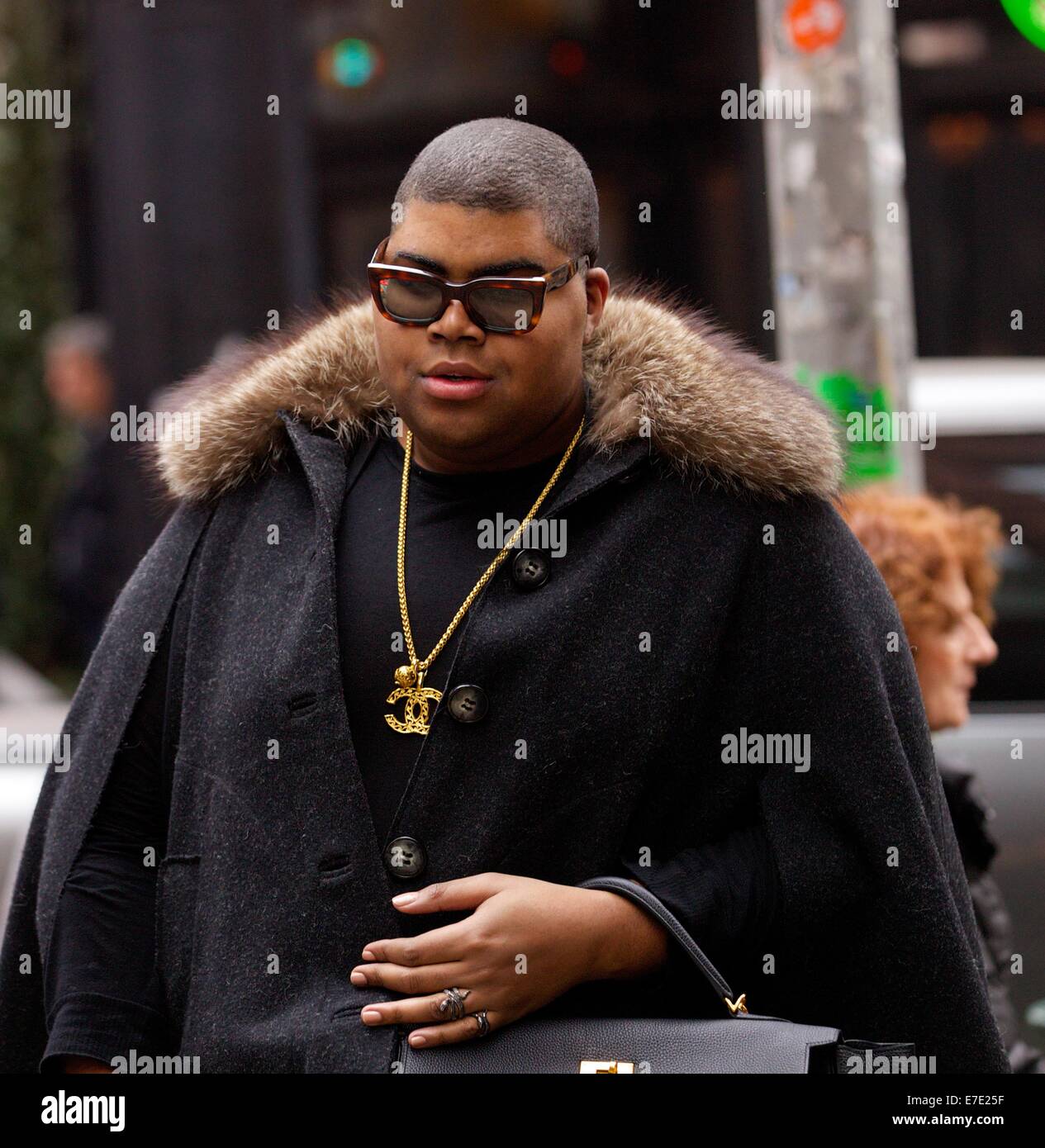 EJ Johnson seen in Soho in New York City Featuring EJ Johnson Where