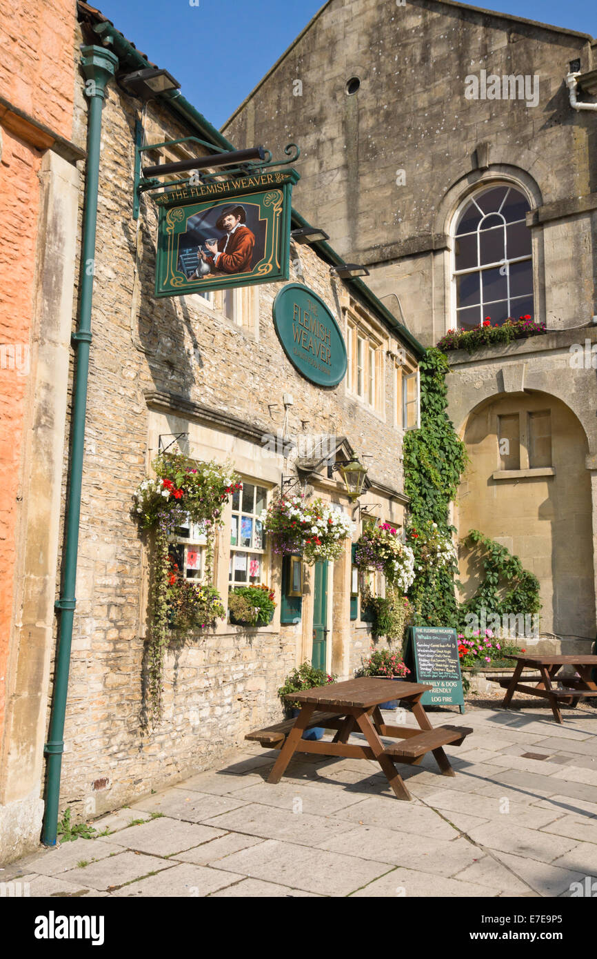 Corsham a small town in Wiltshire England UK. The local Bath stone is a ...